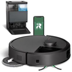 Robotický vysávač s mopom iRobot Roomba Plus 505 Combo + AutoWash dock - black