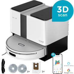 Robotický vysávač s mopom Concept VR4050 2v1 OPTIMUS Aqua Pro Laser 3D - použitý