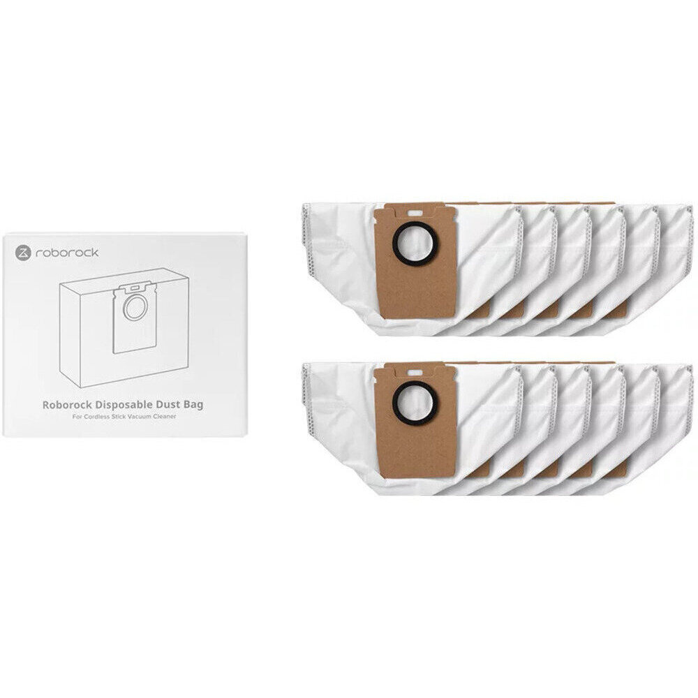 Prachové vrecká pre Roborock H60 Hub Ultra/H60 Hub Pro - 12 ks Prachové vrecká pre Roborock H60 Hub Ultra/H60 Hub Pro - 12 ks