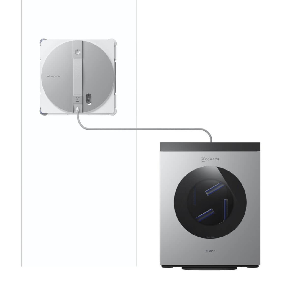 Robotický čistič okien Ecovacs Winbot W3 Omni - strieborný Robotický čistič okien Ecovacs Winbot W3 Omni - strieborný