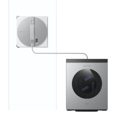 Robotický čistič okien Ecovacs Winbot W3 Omni - strieborný