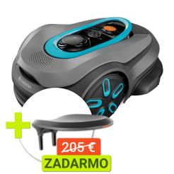 Robotická kosačka bez drôtu Gardena smart SILENO sense 400 m² + Prístrešok a garancia vrátenia do 30 dní