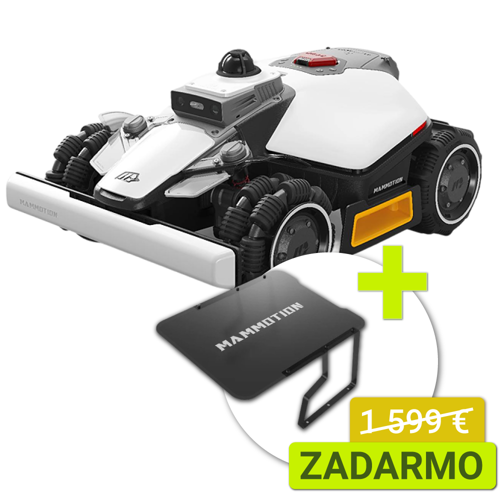 Robotická kosačka bez drôtu Mammotion LUBA mini 2 AWD 1500 + Garáž mini Robotická kosačka bez drôtu Mammotion LUBA mini 2 AWD 1500 + Garáž mini