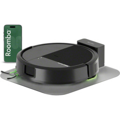 Robotický vysávač s mopom iRobot Roomba 115 Combo – čierny