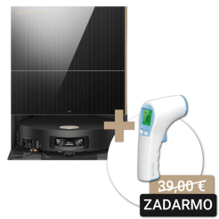 Robotický vysávač s mopom Dreame X60 Pro Ultra Complete – čierna + bezkontaktný teplomer