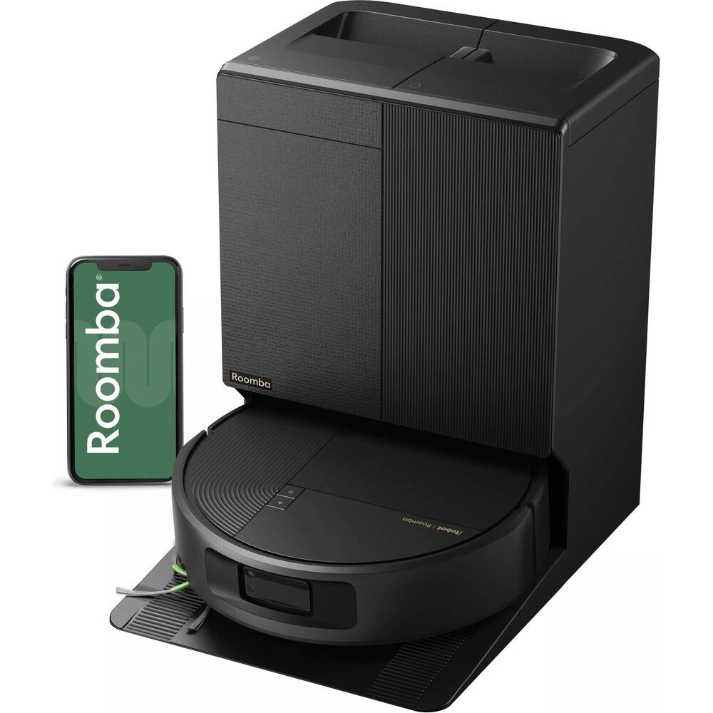 Robotický vysávač s mopom iRobot Roomba Plus 675 Combo + dokovacia stanica AutoWash – čierna Robotický vysávač s mopom iRobot Roomba Plus 675 Combo + dokovacia stanica AutoWash – čierna