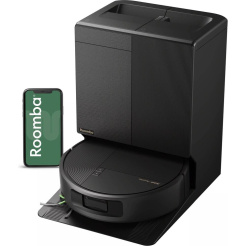 Robotický vysávač s mopom iRobot Roomba Plus 675 Combo + dokovacia stanica AutoWash – čierna