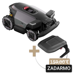Robotická kosačka bez drôtu Roborock RockMow Z130 + Garáž Roborock Matte