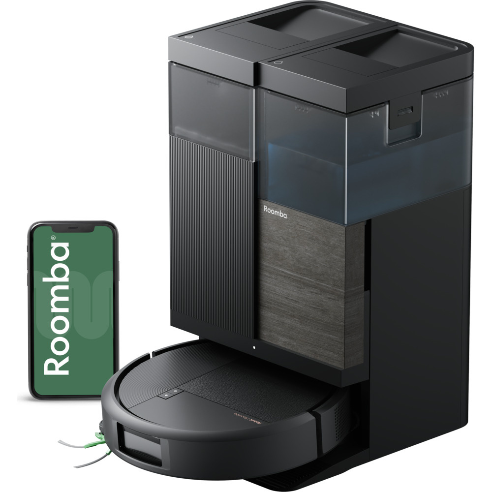 Robotický vysávač s mopom iRobot Roomba Plus 575 Combo + dokovacia stanica AutoWash – čierna Robotický vysávač s mopom iRobot Roomba Plus 575 Combo + dokovacia stanica AutoWash – čierna