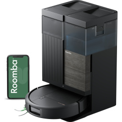 Robotický vysávač s mopom iRobot Roomba Plus 575 Combo + dokovacia stanica AutoWash – čierna